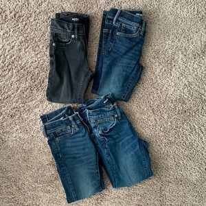 Old Navy Boys 6 Slim Jeans Lot of Four